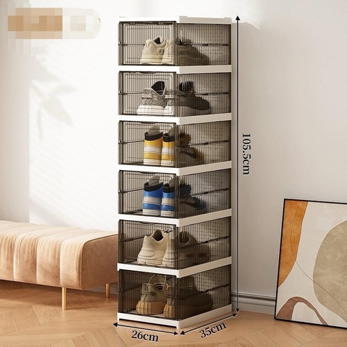 6-LAYER SHOE BOX / HM-0688 / S86 - Transparent shoe box
