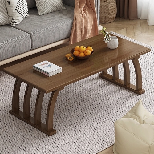 LOW TEA TABLE / HM-0139 / K73 - Low tea table  Color : Walnut  Size : 60*40*30 cm With installation