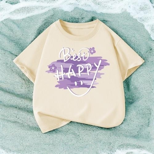 GIRL'S COTTON T-SHIRT / GL-0343 / S435