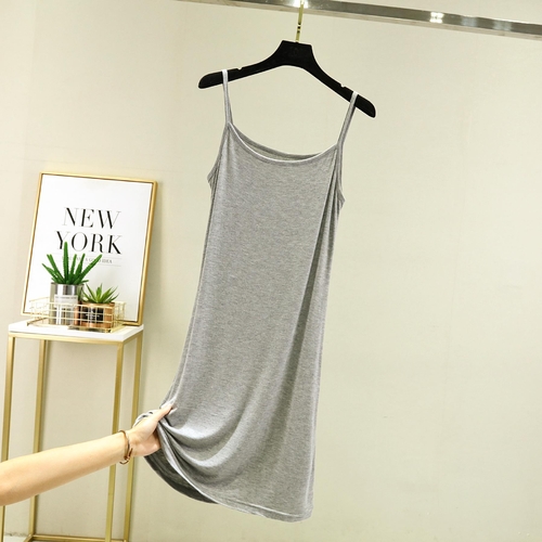 SLEEVELESS DRESS / WD-0478 / S627 - COLOR GRAY