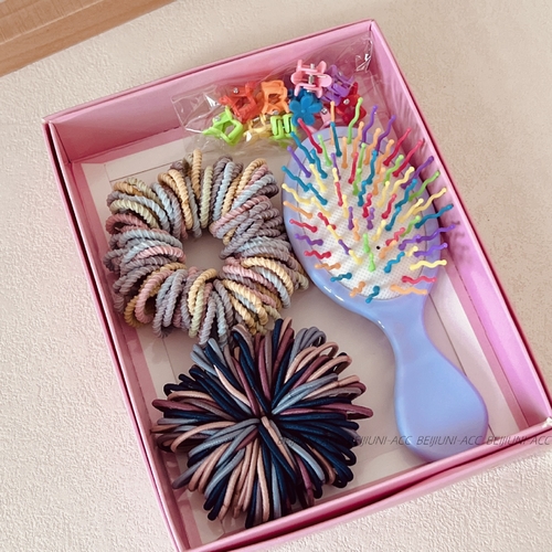 BOXED HAIR ACCESORIES SET / BA-0167 / K65 - COLOR MIXED