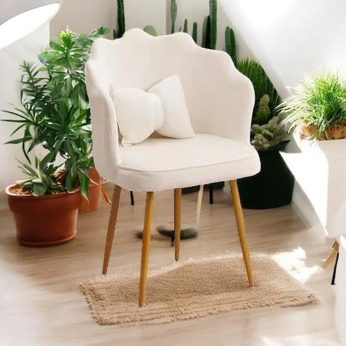 DRESSER CHAIR / FR-0055 / S332 - Off-white color