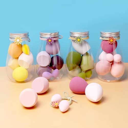 6 PCS SOFT & GRADIENT MAKEUP SPONGE SET / U53B - 6pcs/bottle