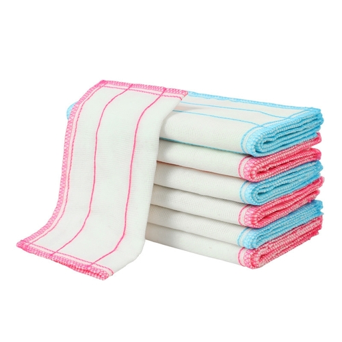 1PC DOUBLE LAYER DISH CLOTH / U74 - LINEN MATERIAL