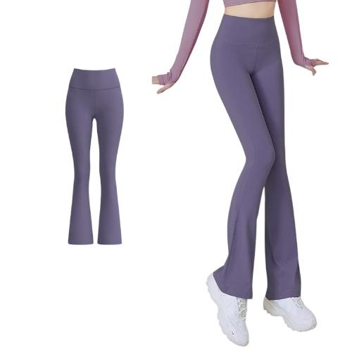 YOGA FLARE PANTS / U80F - Color purple