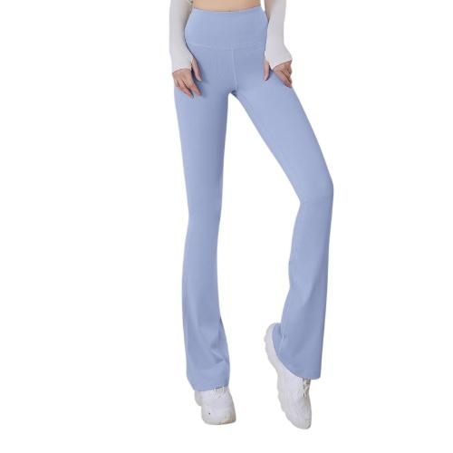 YOGA FLARE PANTS / U80E - Color light blue