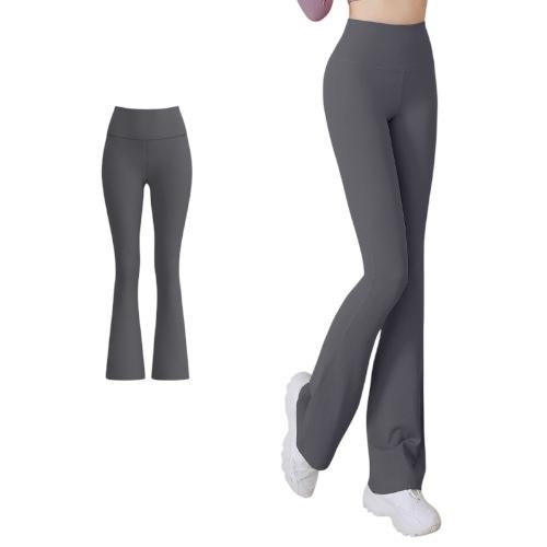 YOGA FLARE PANTS / U80D - Color Gray