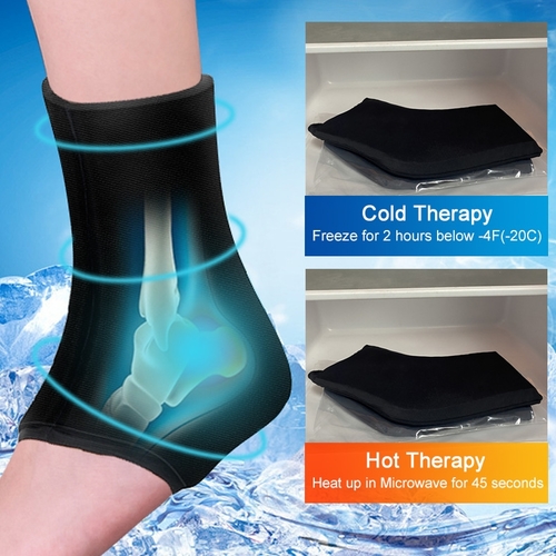 ANKLE COMPRESSION SLEEVE U131 - Hot and cold compression