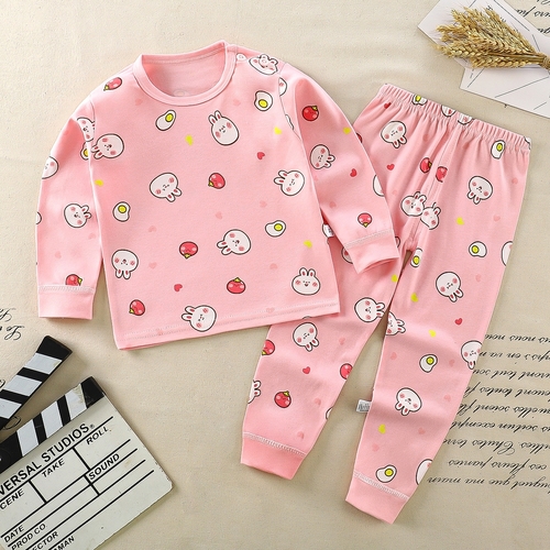 TWO PIECE SET PAJAMA AND SWEATSHIRT / GL-0175/C78F - COLOR PINK