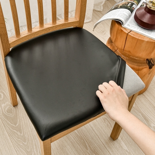 WATER PROOF DINING CHAIR SEAT COVER / HM-0007/S575 - SIZE: LENGTH 40x45CM WIDTH 45x60CM
