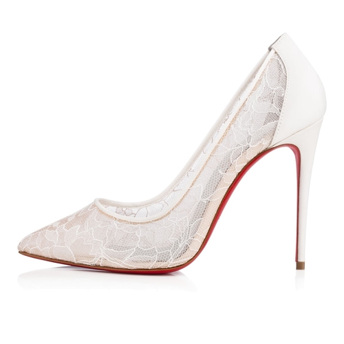 WOMEN'S HIGH HEEL SHOES / U314 - Heel length : 12cm Color white