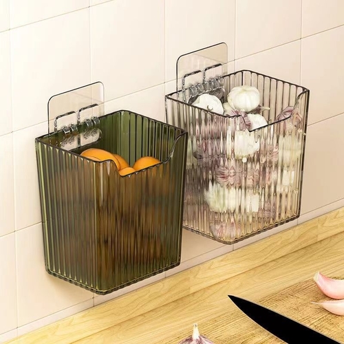 WALL MOUNTED STORAGE BOX / U124 - Transparent storage box