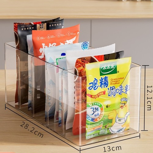KITCHEN SPICE RACK / U130 - Transparent storage rack
