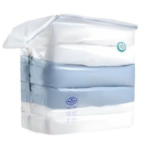 1-PIECE VACUUM COMPRESSION BAG / U447 - Transparent vacuum bag