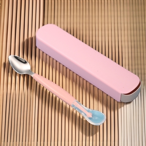 2-IN-1 BABY FEEDING AND FRUIT MASHER SPOON / S03 - 2-IN-1 BABY FEEDING AND FRUIT MASHER SPOON