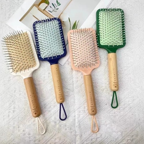 1-PIECE AIR CUSHION COMB / S37A - wood handle