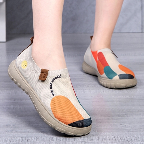 CASUAL SHOES / BEIGE S81 - Casual cloth shoes
