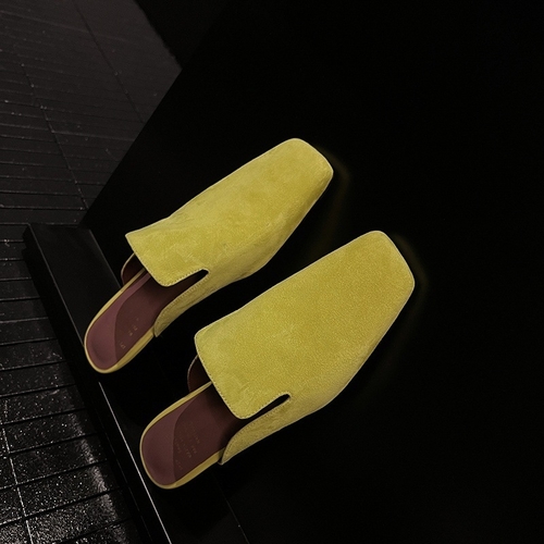 GENUINE LEATHER CLOSED-TOE SANDALS - S845 - Genuine leather sandals Size: 38