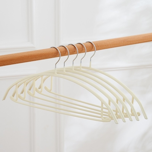 SEMI-ROUND HANGER F095 - 5pcs in 1 pack Color:cream