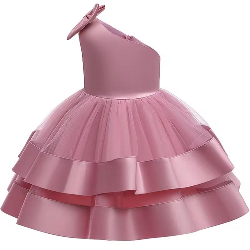 GIRL'S PRINCESS DRESS - F309 - Pink dress