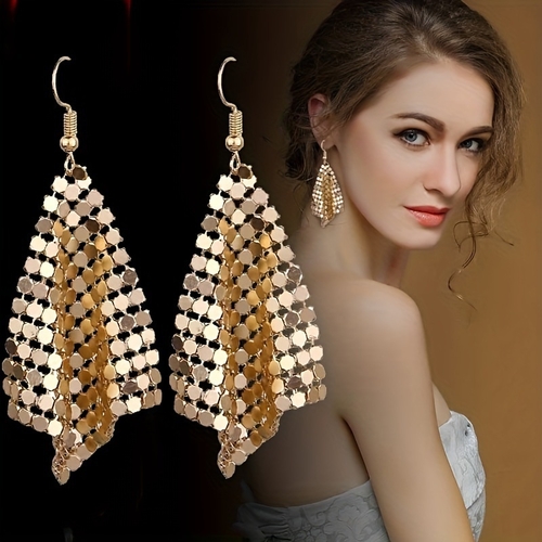 DANGLE EARRINGS / F332 - Fashionable earrings