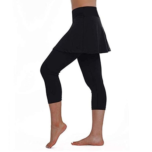 SKIRT LEGGINGS / S696 - Color:Black