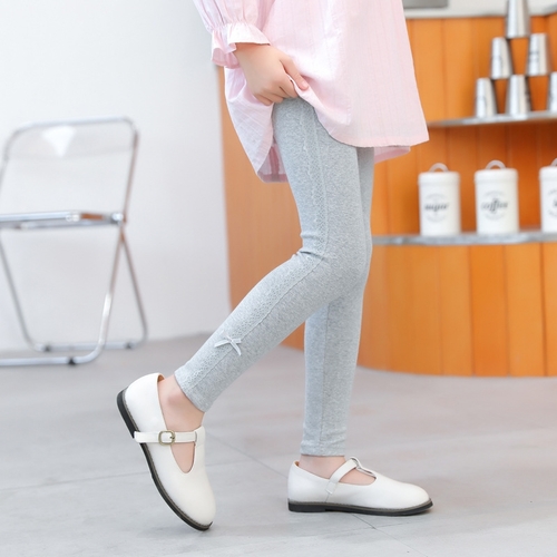 GIRL'S LEGGINGS-GRAY / S783D - Color:gray