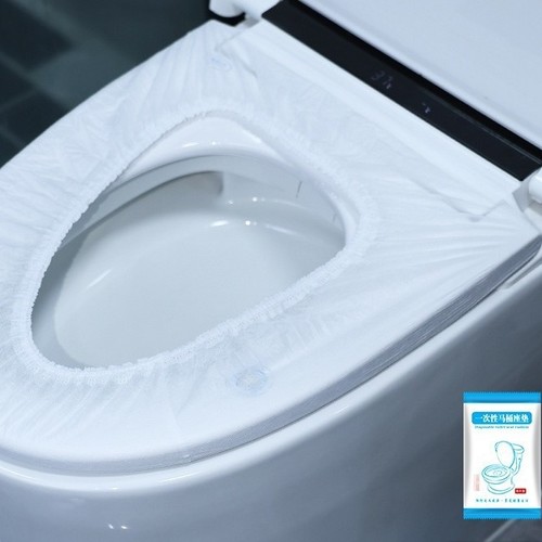 10-PIECE DISPOSABLE TOILET SEAT COVER / S812 - Disposable toilet seat cushion