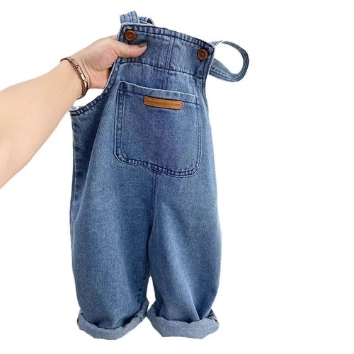 CHILDREN'S DENIM JUMPSUIT / S841 - CHILDREN'S DENIM JUMPSUIT