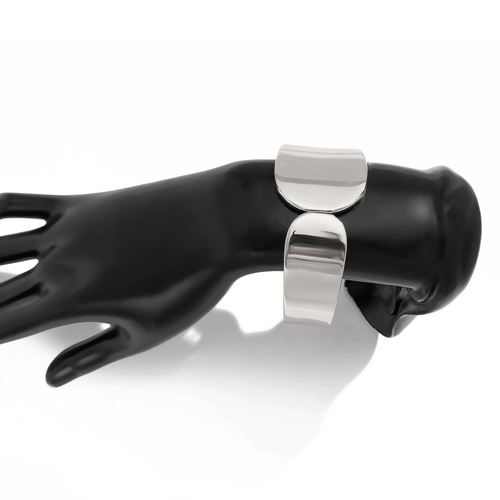 WIDE HINGED CUFF BANGLE / S745D - WIDE HINGED CUFF BANGLE