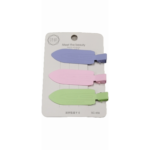 3-PIECE HAIRPIN / S446H - 3PCS IN 1 PACK-ASSORTED COLOR