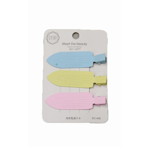 3-PIECE HAIRPIN / S446I - 3PCS IN 1 PACK-ASSORTED COLOR