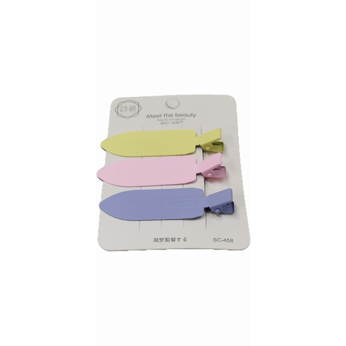 3-PIECE HAIRPIN / S446L - 3PCS IN 1 PACK-ASSORTED COLOR