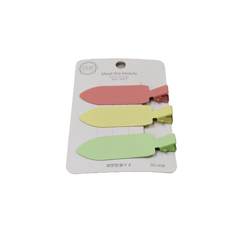 3-PIECE HAIRPIN / S446M - 3PCS IN 1 PACK-ASSORTED COLOR