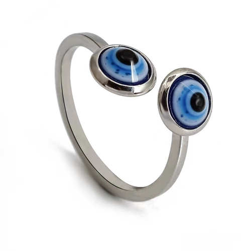 EVIL EYE RING / F126 - Adjustable ring