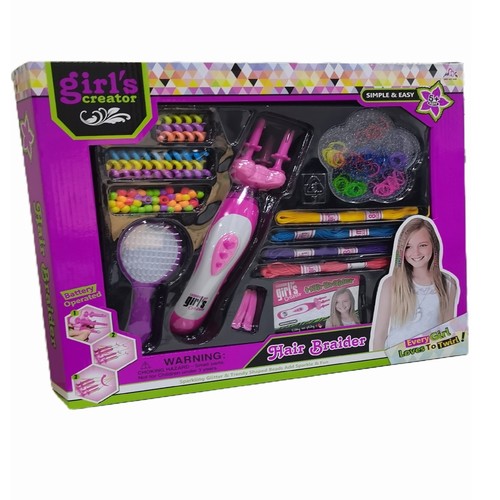 HAIR BRAIDER SET / MBK-266A - Not for children under 3yrs