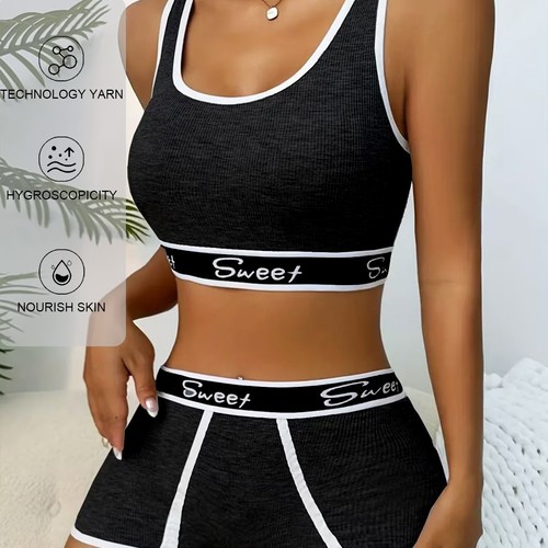 SPORTSWEAR SET / BLACK U337 - Color:black