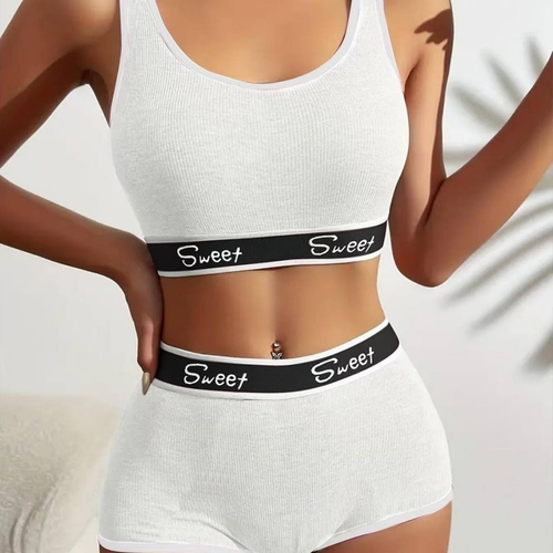 SPORTSWEAR SET / WHITE U337 - Color:white