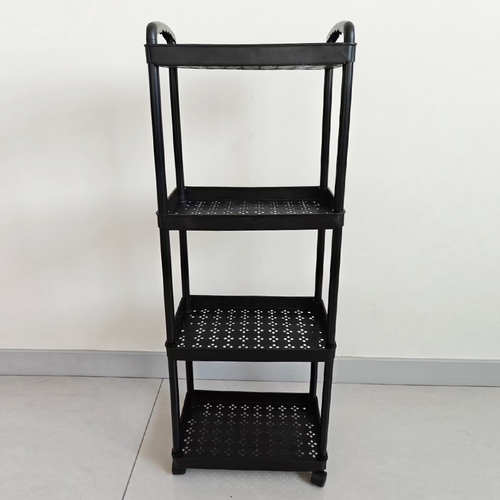 4 LAYER MOVABLE STORAGE RACK - J31 - Movable storage rack