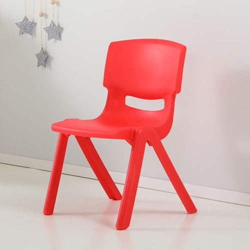 CHILDREN'S PLASTIC CHAIR / S837R - Color:red