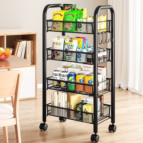 4 LAYER METAL STORAGE RACK / U328A - 4 LAYER MOVABLE STORAGE RACK