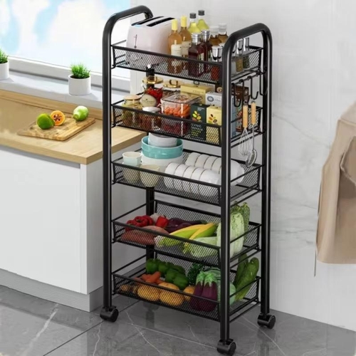 5 LAYER METAL STORAGE RACK U328B - Movable Storage rack