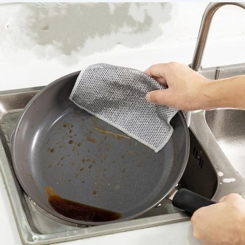 20-PIECES SINGLE LAYER STEEL WIRE DISHWASHING CLOTH / S792B - 20pcs in 1 pack