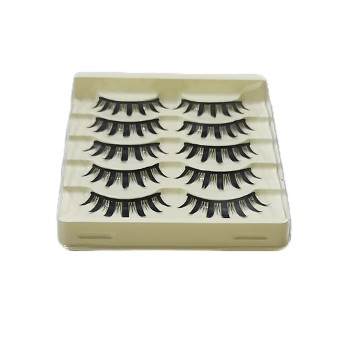 CAT EYELASHES / U479K - 5 pairs in one set