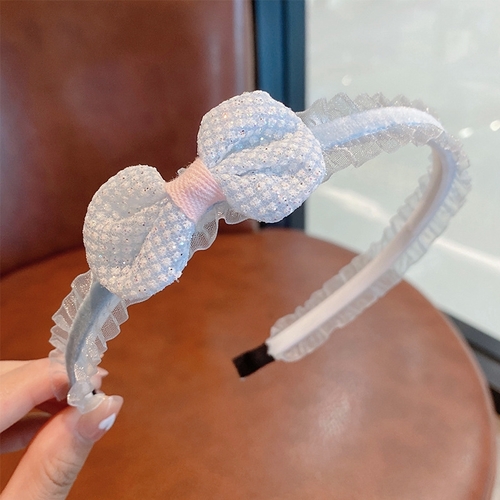 HEADBAND FOR GIRLS / F351G - Color blue