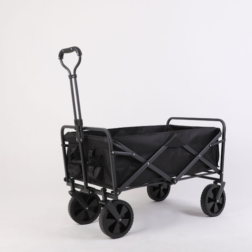 FOLDING CAMPING WAGON / BLACK / F090 - Camping cart