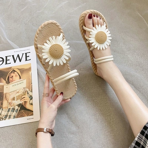 WOMEN'S FLIP FLOPS / S45C - Fashion slippers