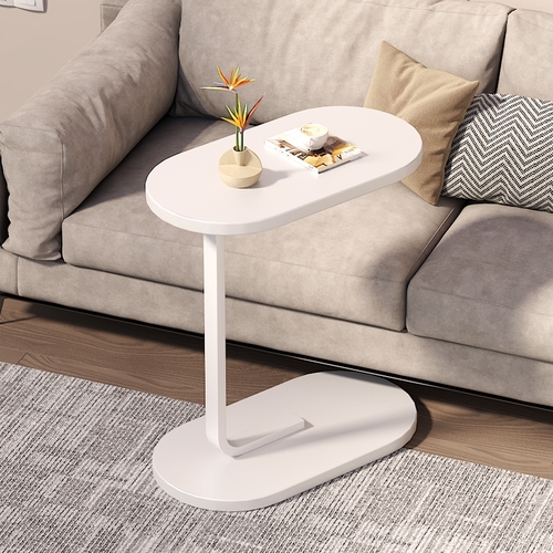 C-SHAPED SIDE TABLE / U184 - C-SHAPED WOODEN COFFEE TABLE