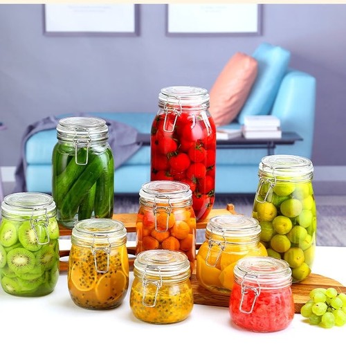 2000ML STORAGE GLASS JAR S898
