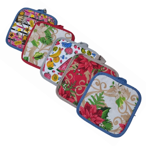 5-PIECE POT HOLDER - BO014 - 5pcs cloth pot holder